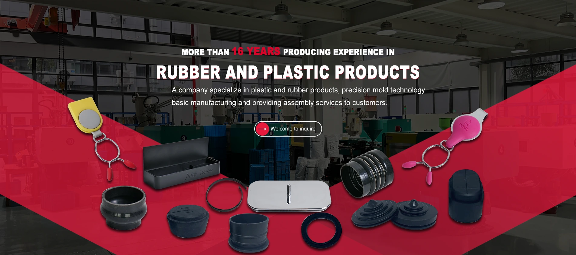 China Plastic Intection Parts Factory
